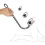 FST Stainless Steel Anal Hook, Buttplug Hook with 3 Interchangeable Heart Balls BDSM Slave Games Anal Sex Toys for Couple Gay Lesbian FST Stainless Steel Anal Hook, Buttplug Hook with 3 Interchangeable Heart Balls BDSM Slave Games Anal Sex Toys for Couple Gay Lesbian