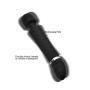 Wand Massager for Women, Waterproof 12X Dual-Cavaliers Multi-Speed Cordless Rechargeable Powerful Therapeutic Wand Massager for Muscle Aches & Sports Recovery,Travel Friendly