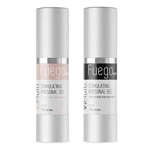 FUEGO His & Hers Premium Gel Intimacy SET by ViMulti! DOCTOR PATENTED Formula-Natural Size and Sensuality Enhancer. Voted Best Lubricant for Couples! FUEGO His & Hers Premium Gel Intimacy SET by ViMulti! DOCTOR PATENTED Formula-Natural Size and Sensuality Enhancer. Voted Best Lubricant for Couples!