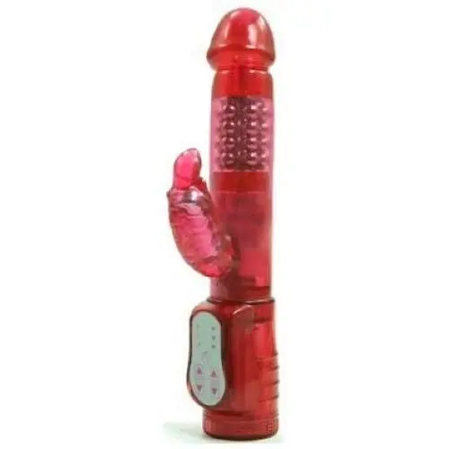 Golden Triangle Lil Darlins Waterproof Turtle Vibrator, Red Golden Triangle Lil Darlins Waterproof Turtle Vibrator, Red