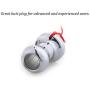 High Quality Space Aluminum Alloy Fetish Anal Plug Anal Personality Massager Anal Sex Toys for Experienced Users and Beginners（Small）