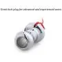 High Quality Space Aluminum Alloy Fetish Anal Plug Anal Personality Massager Anal Sex Toys for Experienced Users and Beginners(Small) High Quality Space Aluminum Alloy Fetish Anal Plug Anal Personality Massager Anal Sex Toys for Experienced Users and Beginners(Small)