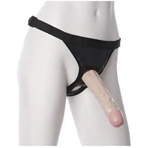 Doc Johnson Vac-U-Lock Classic Dong with Ultra Harness, 8 Inch Doc Johnson Vac-U-Lock Classic Dong with Ultra Harness, 8 Inch
