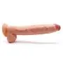 MEIJUNMAWEI Super-Long 12.04-inch Massage Wand with Large Suction Cup and Real Medium Texture Line, Great for Life Pleasure