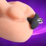 RITER Soft Silicone Vibrantor Vibranting Amal Plug Massager Six Toys for Men Women -Waterproof