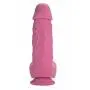 Lickerlish Rummy Fatty Ultra Thick Premium Silicone Dildo Pink with Suction Cup, 8", 2 Lb