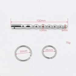 LLFX 13cm Stainless Steel Pull Beads Urethrǎl Rod Stimulǎtion G Point Orgǎsm Mens T-Shirt Backpack