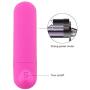 YUXINGER 10 Speed Mini Bullet Víbrátór G-Sppot Massager Vībrations Waterproof Sexx Toys for Women - Black
