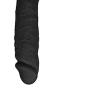 HYLHYL5-F Strǎp ǒn fǒr Lěsbìǎn, 9 inch Black Beginner Simulation Super Soft and Flexible Waterproof Toys Portable Personal Wand Silent Mode Skin Friendly Silicone | Diameter 5cm/1.96iches