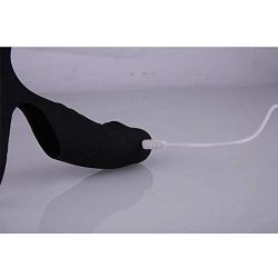 JunRP Vibrating Finger Sleeve G Point Stimulation Charging Silicone Waterproof Massage Toys-A03