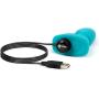 B-VIBE - Rimming Plug Petite - Beginner Vibrating and Rotating Butt Plug ( 3.9” x 1.4” - Teal ) B-VIBE - Rimming Plug Petite - Beginner Vibrating and Rotating Butt Plug ( 3.9” x 1.4” - Teal )