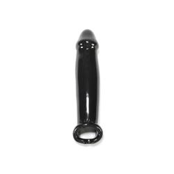 Oxballs Smooth Penis Sleeve, Black, 240 Gram