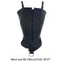 kanersty Back Handcuffs PU Leather Bed Restrain Lace Up Cuff Straps Couples Game Roleplay