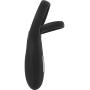 Evolved Novelties Zero Tolerance Vibrating Rechargeable Cock Ring Torpedo, Black