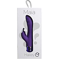 Maia Toys Hailey Silicone Rabbit, Purple