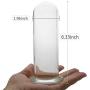 FST 5cm Large Glass Dildo Crystal Penis Anal Butt Plug Anal Trainer ,Sex Anal Pleasure Toys For Women Men Gay,Adult Sex Product for Couple