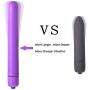 Stronger Bullet Vibrators with 10 (Speed) Waterproof G Spot Clitorials Stimulation Anal Toys Massager Adult Sex Toys for Women Female