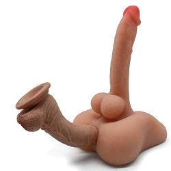 Qbyoop Blessed Male Torso Mold, Soft, Realistic, Waterproof, 3D Tunnel, Unisex Toys zyuantyuan Friction Attrition Excited