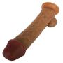 HAOZICH 11.41 Inches 29cm Long Huge Big Strap On Flexible Medical-Grade Silicone Stick All-Silicone Huge Phàllus HAOZICH