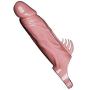 Reusable Condom Penis Sleeve Extender,Couple Membrum Penis Case Cover Dick Overstriking Erection Ipsism Sexual Intrest Stick Wand Fun Rod Sleeve