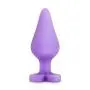 Play with Me - Naughtier Candy Heart - Fuck Me - Smooth Satin Finish Heart Shaped Bottom Anal Butt Plug - Platinum Silicone - Sex Toy for Men and Women (Purple) Play with Me - Naughtier Candy Heart - Fuck Me - Smooth Satin Finish Heart Shaped Bottom Anal Butt Plug - Platinum Silicone - Sex Toy for Men and Women (Purple)