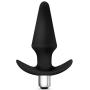 Multi Speed Remote Controlled Vibrating Butt Plug - Anal Buttplug - Waterproof - Sex Toy for Women - Sex Toy for Men (Black)
