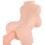 Lifelike Sex Doll Female Silicone Entity Torso Sex Toy for Male Masturbator Realistic Man Adult Love Toy with Heating Rod and Lube Men Women Couples Best Gifts for Halloween