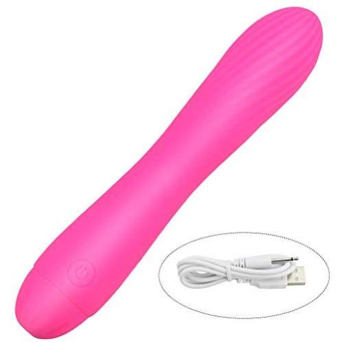 Dayloveme Wireless Wand Massager, Waterproof Powerful Mini Cordless Wand Massaging with 7 Vibrations, Silicone Compact USB Rechargeable Power Massager
