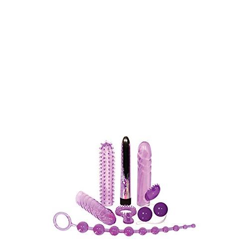 Adam & Eve Signature Toys The Complete Lovers Kit, Purple Adam & Eve Signature Toys The Complete Lovers Kit, Purple