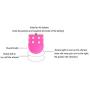Guiseniour Powerful Vibrantor Front Back Stimulator Battery Operated Massager Adult Toys for Women Couple