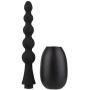 Beauty7 7.5" Beaded Nozzle Vaginal Anal Douche Cleaning Enema Bulb Anus Cleaner Enemator Cleanser Masturbator Men Women SM Sex Toy