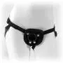 Black Adjustable (Up to 44") O-Ring Strap-On Harness with 3 Rings Black Adjustable (Up to 44") O-Ring Strap-On Harness with 3 Rings