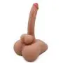 Men Torso Doll Female Adult Toy Naturalistic Mild Silicone for Women Self Pleasure Gifts (Flesh) Vibrating Massage Toy Realistic Silicone Vibratior