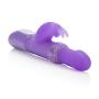 CalExotics Thrusting Orgasm Jack Rabbit - Vibrator With Rotating Shaft – Adult Sex Toys for Couples - Clitoral G Spot Massager - Purple