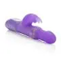 CalExotics Thrusting Orgasm Jack Rabbit - Vibrator With Rotating Shaft – Adult Sex Toys for Couples - Clitoral G Spot Massager - Purple