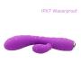G-Spot Rabbit Vibrator Adult Sex Toys Waterproof Rechargeable Silicone Dildo Powerful Vibrating for Clitoris Vagina Penis Stimulator Wand Massager Cordless Sex Things for Women Men and Couples (2)