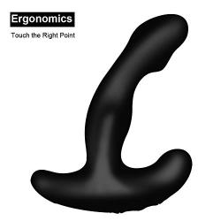 Prostate Massager, Dual Motor Anal Butt Plug Vibrator, Rechargeable P-Spot & G-Spot Stimulator Sex Toy for Men or Women Beginner, 12 Powerful Speeds, Waterproof Silicone & 5.5 Inche Perfect Size