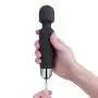 Wireless, Waterproof Personal Wand Massager by Live Love Envie - Top Rated - Powerful & Quiet - Relieves Stress & Tension - 8 Speeds & 20 Vibration Patterns - 2 USB Cables - Mini (Black) Wireless, Waterproof Personal Wand Massager by Live Love Envie - Top Rated - Powerful & Quiet - Relieves Stress & Tension - 8 Speeds & 20 Vibration Patterns - 2 USB Cables - Mini (Black)