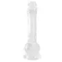 Wushuangyu Realistic Dîldɔ with Suction Cup Ultra Soft for Women Men Couples - Vibrant Toy (Color : Clear)