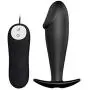 Pretty Love Vibrating Penis Shaped Butt Plug Black Pretty Love Vibrating Penis Shaped Butt Plug Black