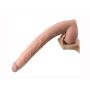 InvincibleFun Fun Toy 16 Inch Wand Female Extra Huge Big Lifelike Personal Vibrant Massage Wand Toys Body Massager with Large Balls and Head Brown Women Easy to Clean Swell