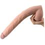 InvincibleFun Fun Toy 16 Inch Female Extra Huge Big Lifelike Personal Relaxation Massage Wand Toys Body Massager with Large Balls and Head Black Easy to Clean Swell