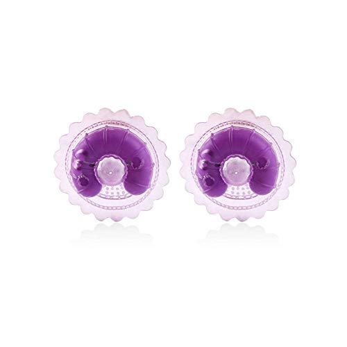 YTYC 2 Pcs Womens Breast Nipple Massager Sexual Dual Shock Vibration Chest Massage Vibrators(purple) YTYC 2 Pcs Womens Breast Nipple Massager Sexual Dual Shock Vibration Chest Massage Vibrators(purple)