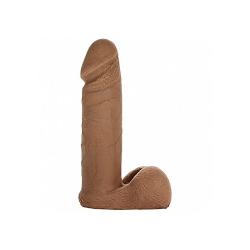 Vac-U-Lock 6 inch UR3 Cock Brown Dildo