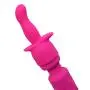 Mini Massager Attachments Massage Accessories Accessory Attachment Silicone- Three Different Styles (Pink)