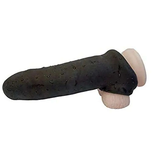 Black King-Sized 9 inch Amazing Performance Extender Enlargement, Extra Large 3" for Male Black King-Sized 9 inch Amazing Performance Extender Enlargement, Extra Large 3" for Male