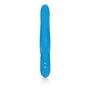 CalExotics Bounding Bunny - Waterproof Rabbit Vibrator Toy for Couples - Adult Sex Clitoral G Spot Massager – Blue