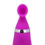 ARIRRA Licking Vibrator Tongue Oral Sex Toy Vibrator Blow Job Wand Massager 12 Speed Vibration and Suction