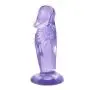 Wushuangyu 4.33 Inch Dîldɔ Powerful Suction Cup Relax Massage Waterproof for Women - Vibrant Toy (Color : Blue)