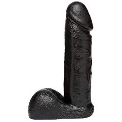 Doc Johnson Vac U Lock Codeblack Realist Cock, 6 Inch
